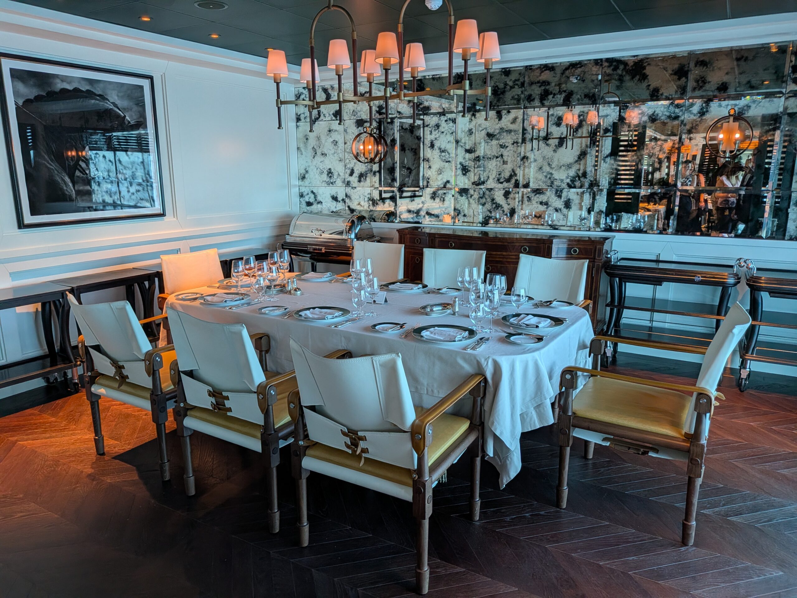 Private Dining Space, Oceania Vista, April 2026