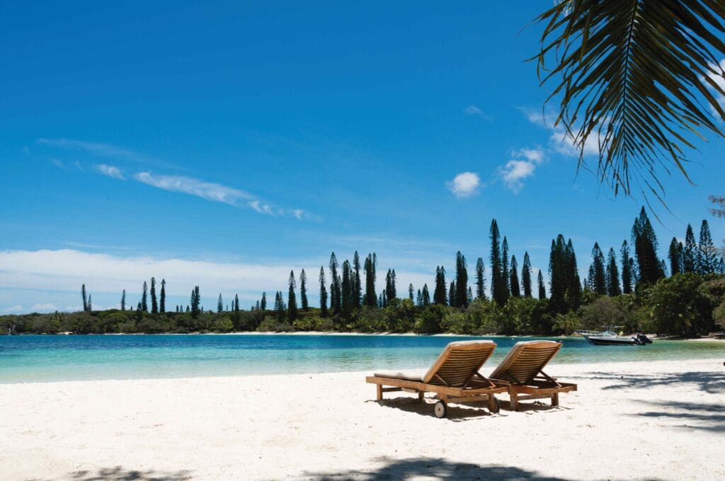 New_Caledonia_Isle_of_Pines_Kanumera Beach_380710948_SS The Isle of Pines in New Caledonia is easily reached on a cruise from Australia