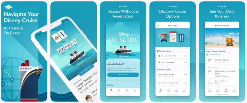 The Disney Navigator App is essential for sailing Disney Cruise Line
